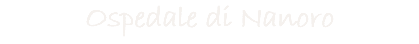 Ospedale di Nanoro
